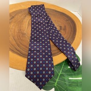 Rooster Paisley Print Tie